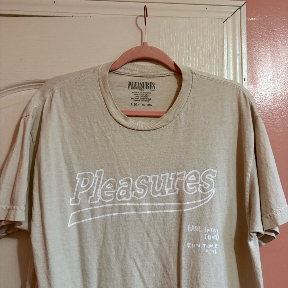 Pleasures Tan Graphic Tee